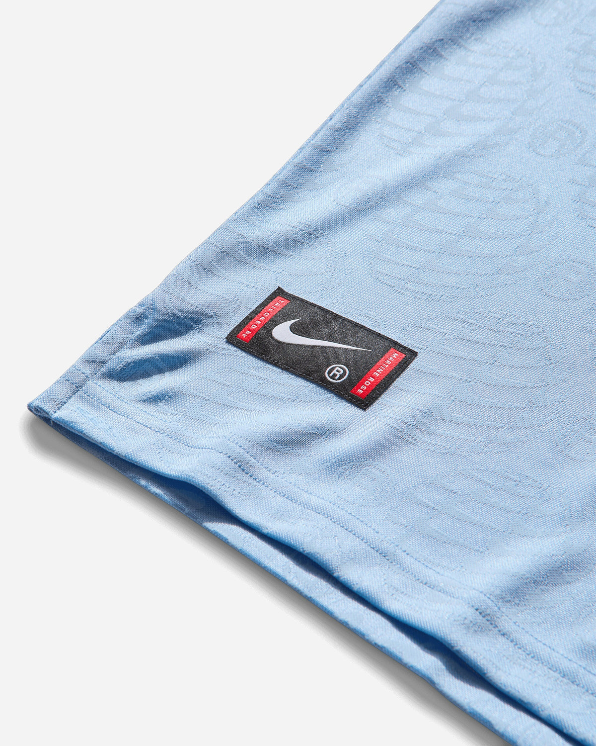 Men's Martine Rose Football Jersey Psychic Blue