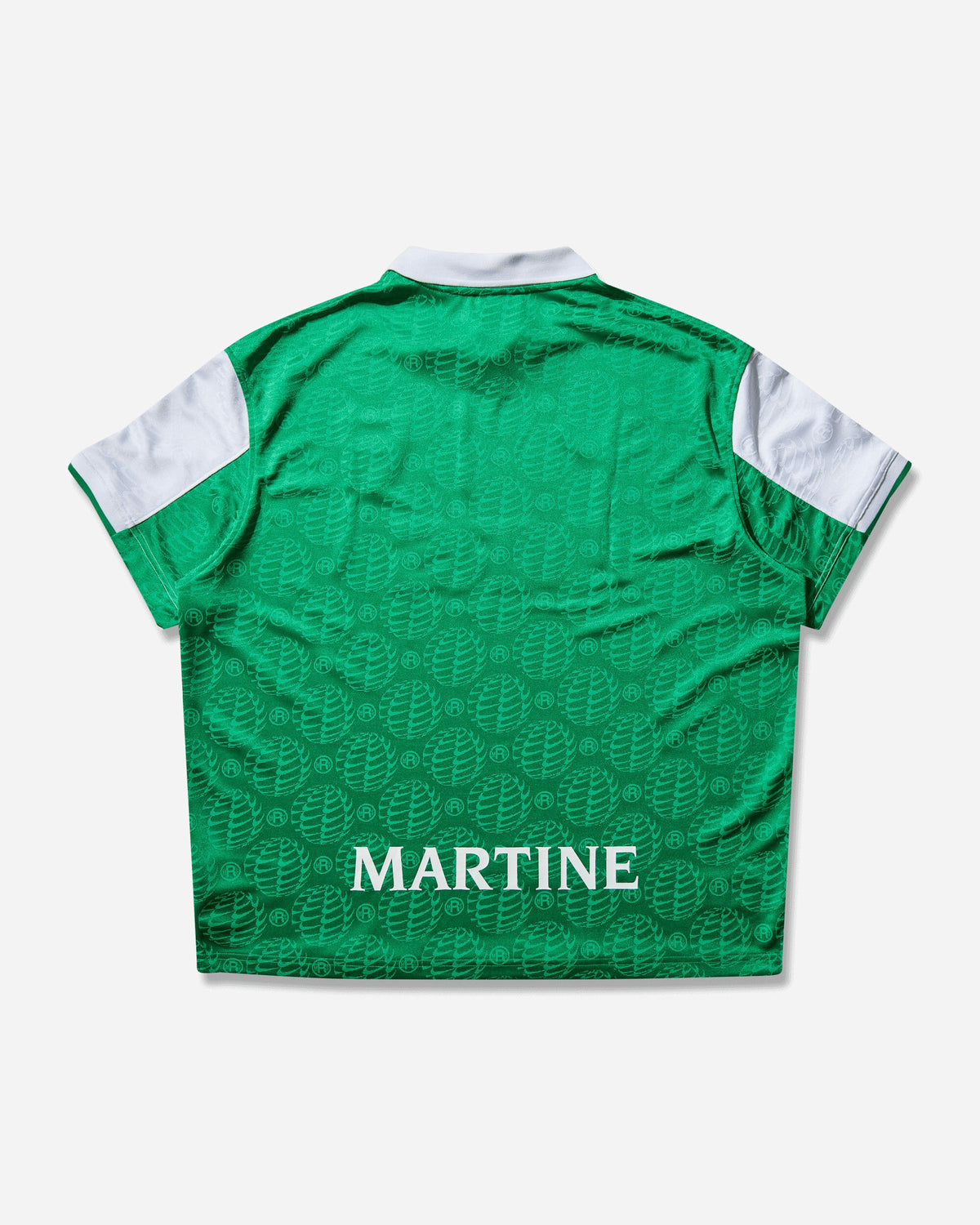 Men's Martine Rose Football Jersey Lucky Green