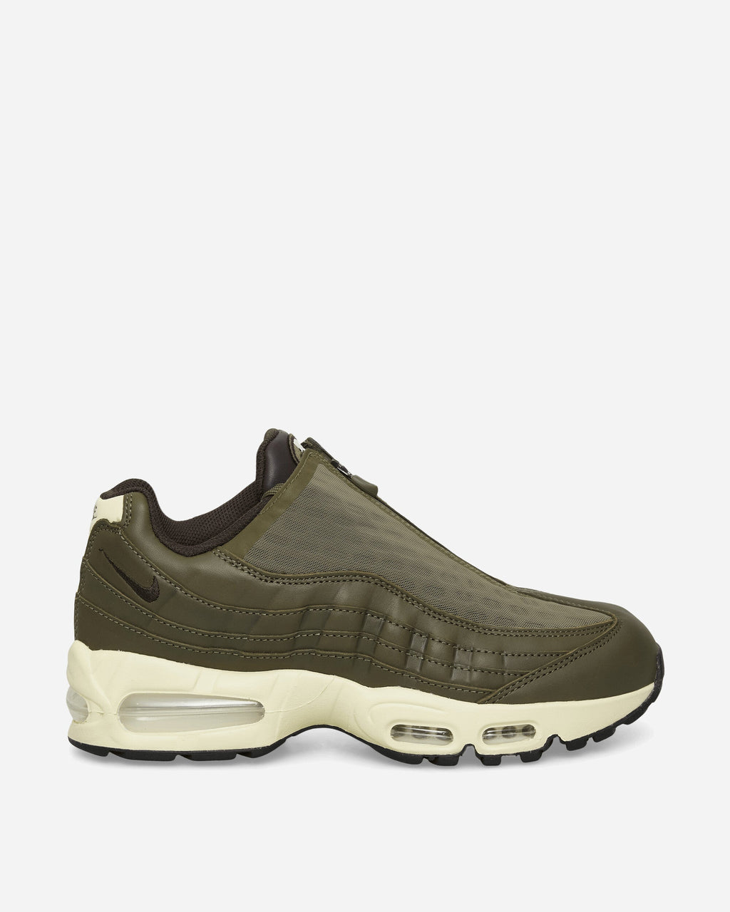 Air Max 95 Big Bubble Zip Sneakers Medium Olive / Alabaster