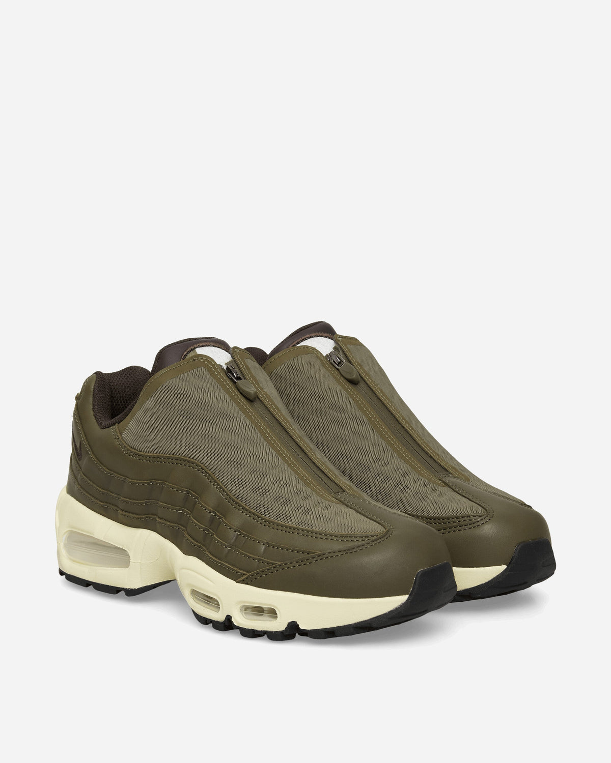 Air Max 95 Big Bubble Zip Sneakers Medium Olive / Alabaster