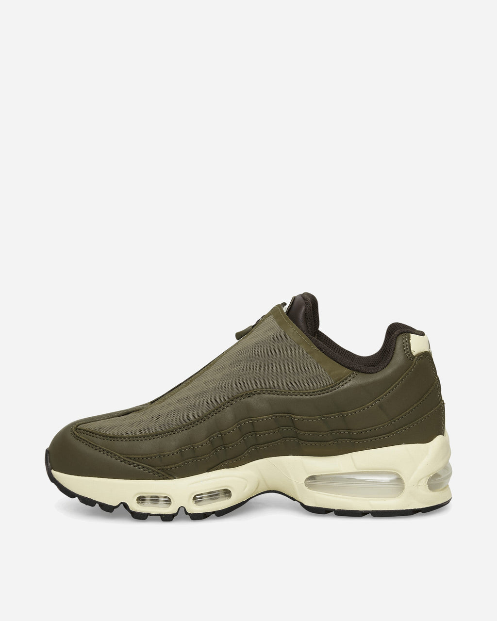 Air Max 95 Big Bubble Zip Sneakers Medium Olive / Alabaster