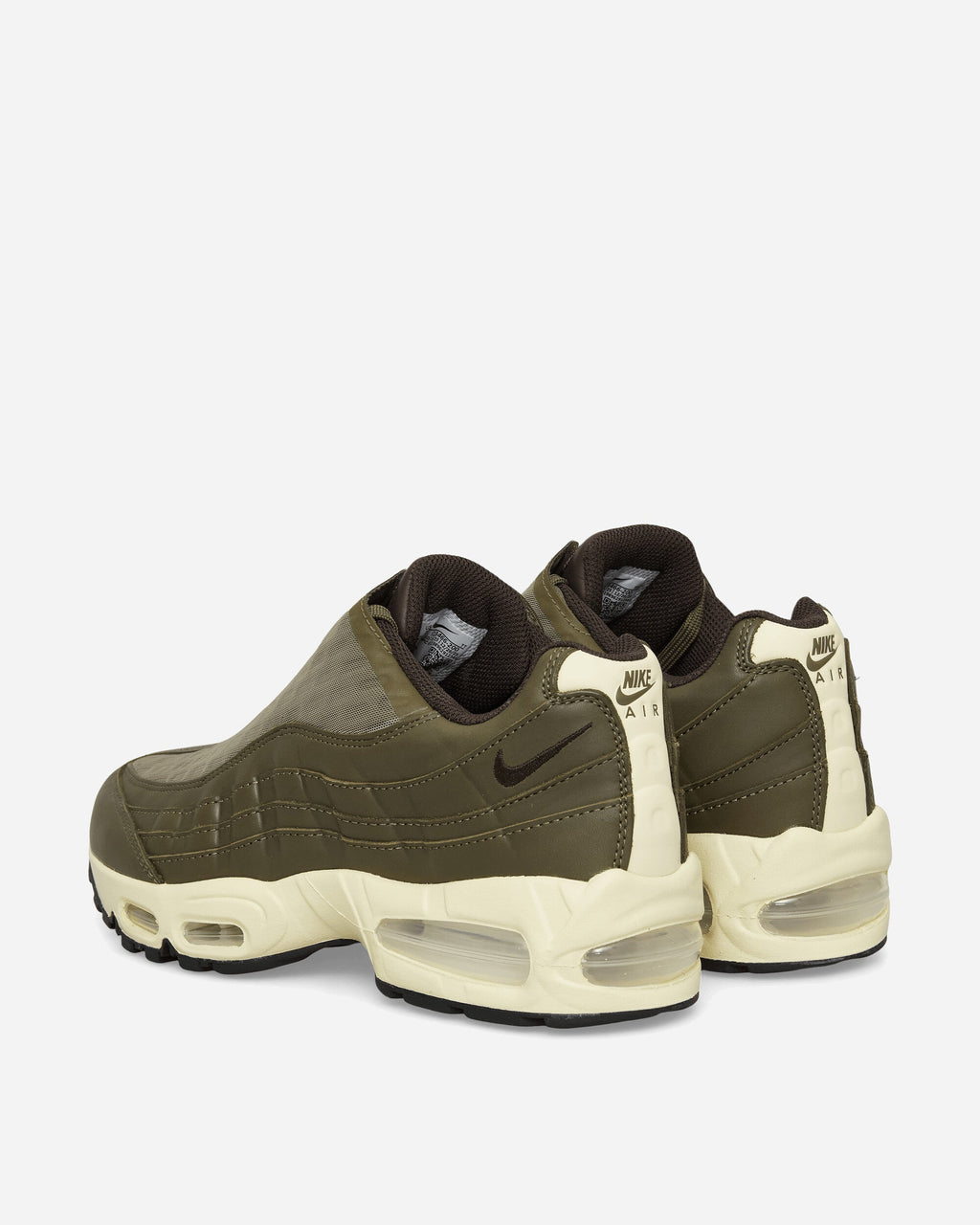Air Max 95 Big Bubble Zip Sneakers Medium Olive / Alabaster