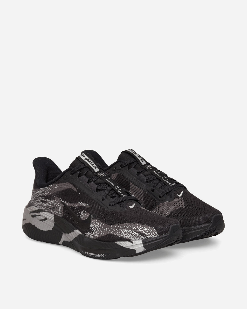 Pegasus 42 Sneakers Black / Medium Ash / Metallic Silver
