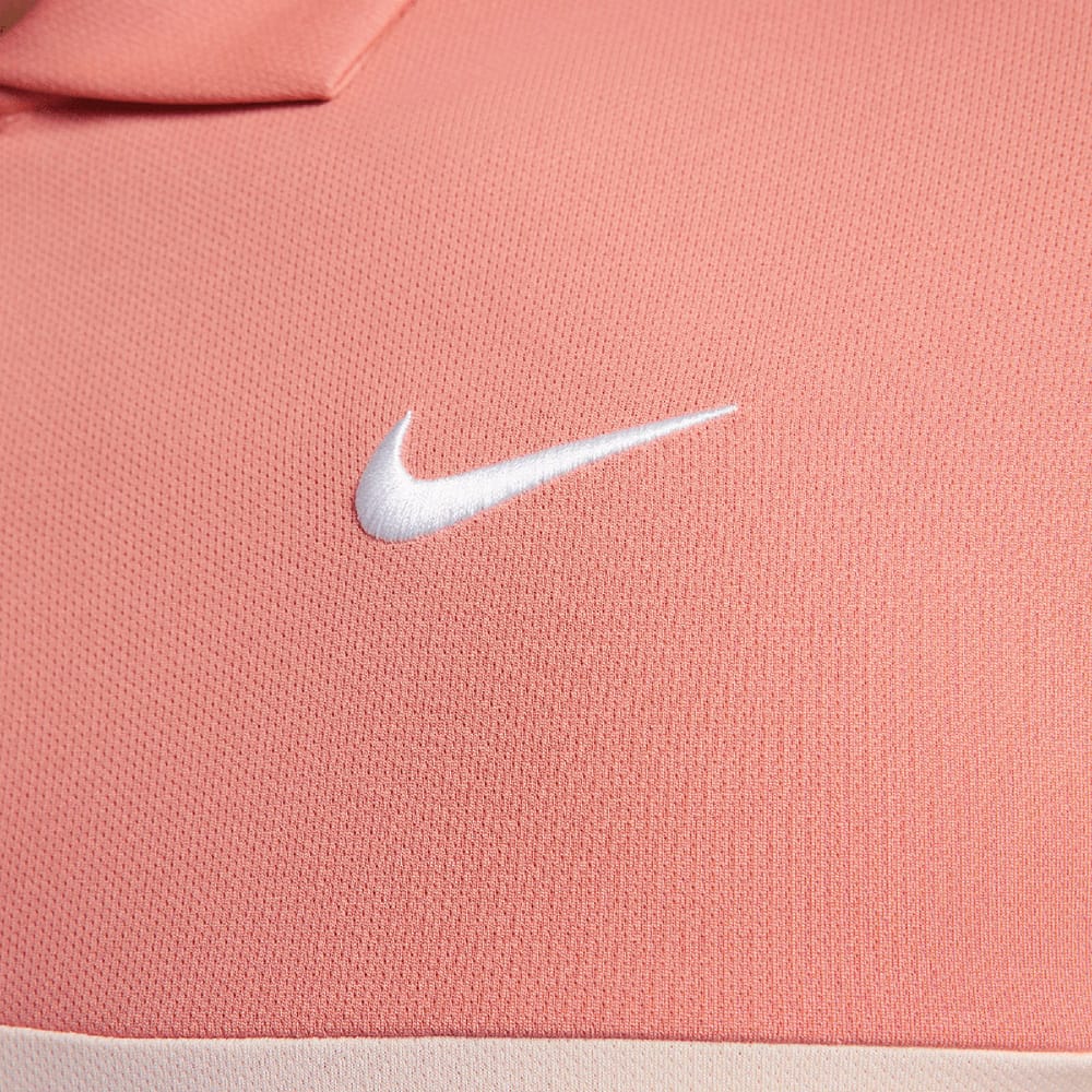 Nike Dri-FIT Victory+ Solid Polo Block - Light Madder Root/Light Carbon/White