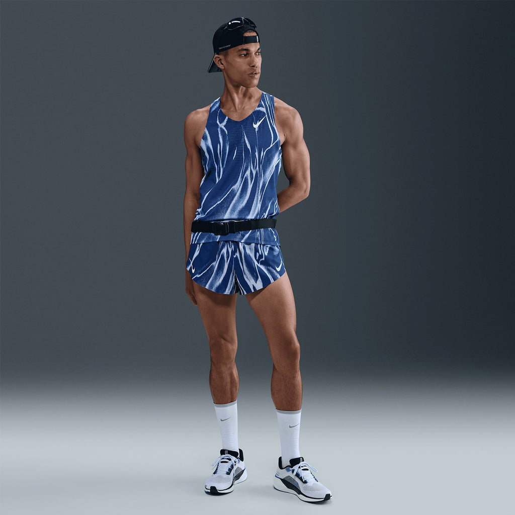 Men's Dri-FIT AeroSwift ADV Running Vest Coastal Blue / White