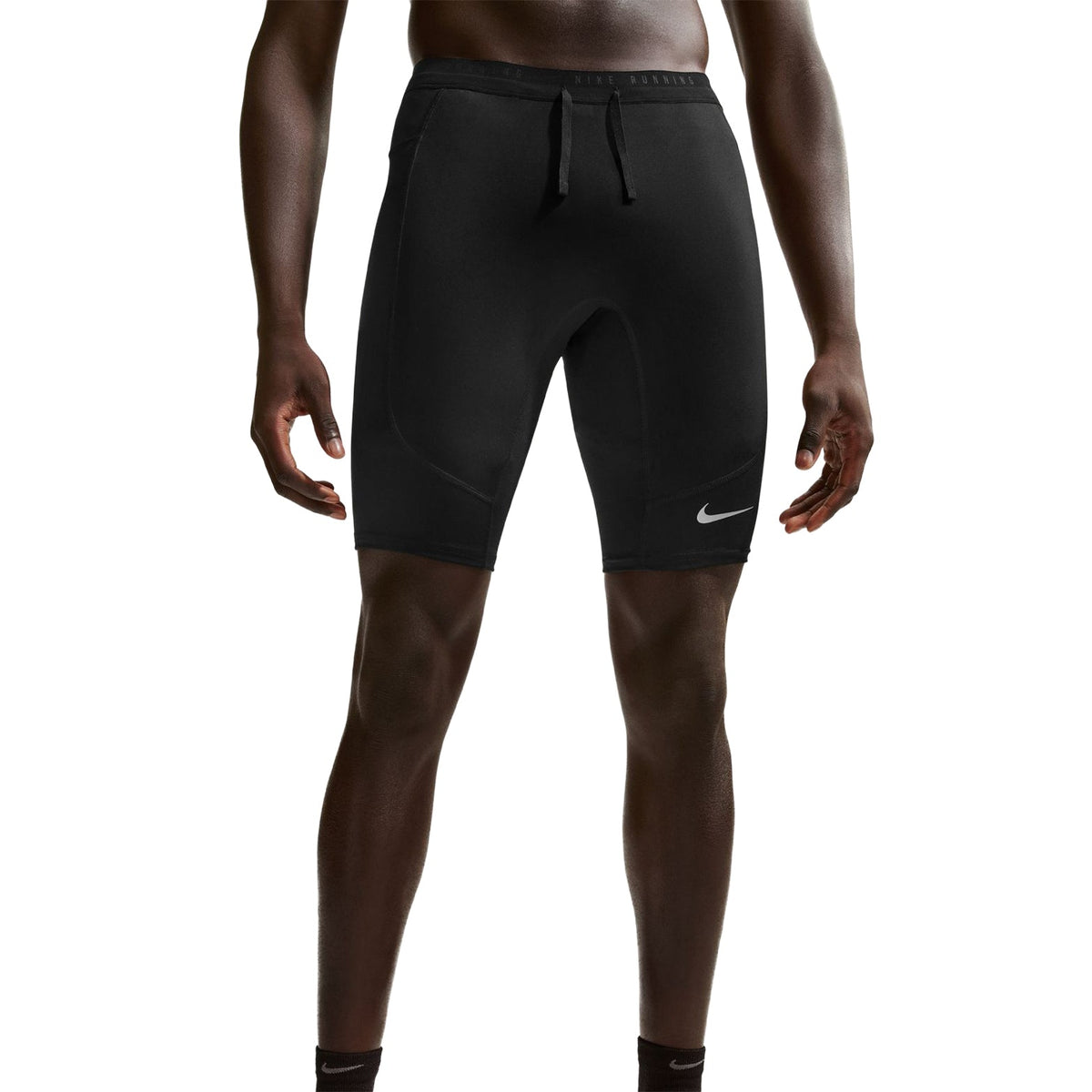 Men's Stride Dri-FIT Half Tights Black
