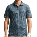 Nike Par Dri-Fit Grass Print Polo Shirt - Black