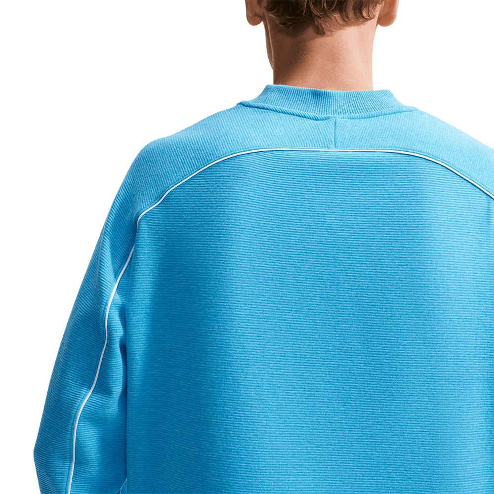 Nike Par Therma-Fit Crew Neck Pullover - Aurora Blue/White/Black