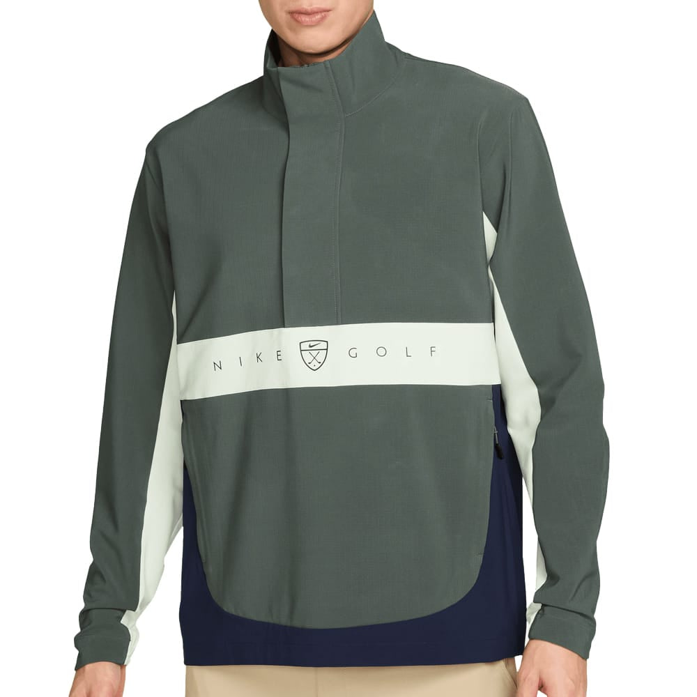 Nike Repel Golf Jacket - Camo Green/College Navy/Black