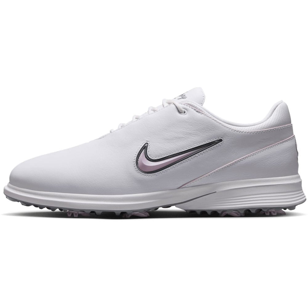 Nike Victory Tour 4 Spiked Shoes - White/Bleached Lilac/White/Cool Grey