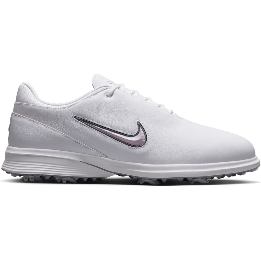 Nike Victory Tour 4 Spiked Shoes - White/Bleached Lilac/White/Cool Grey
