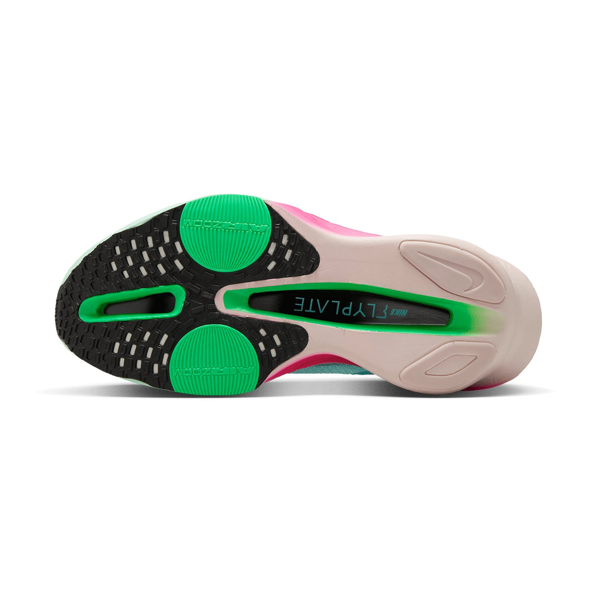 Women's Alphafly 3 Running Shoes Glacier Blue / Mint Foam / Green Shock / Black