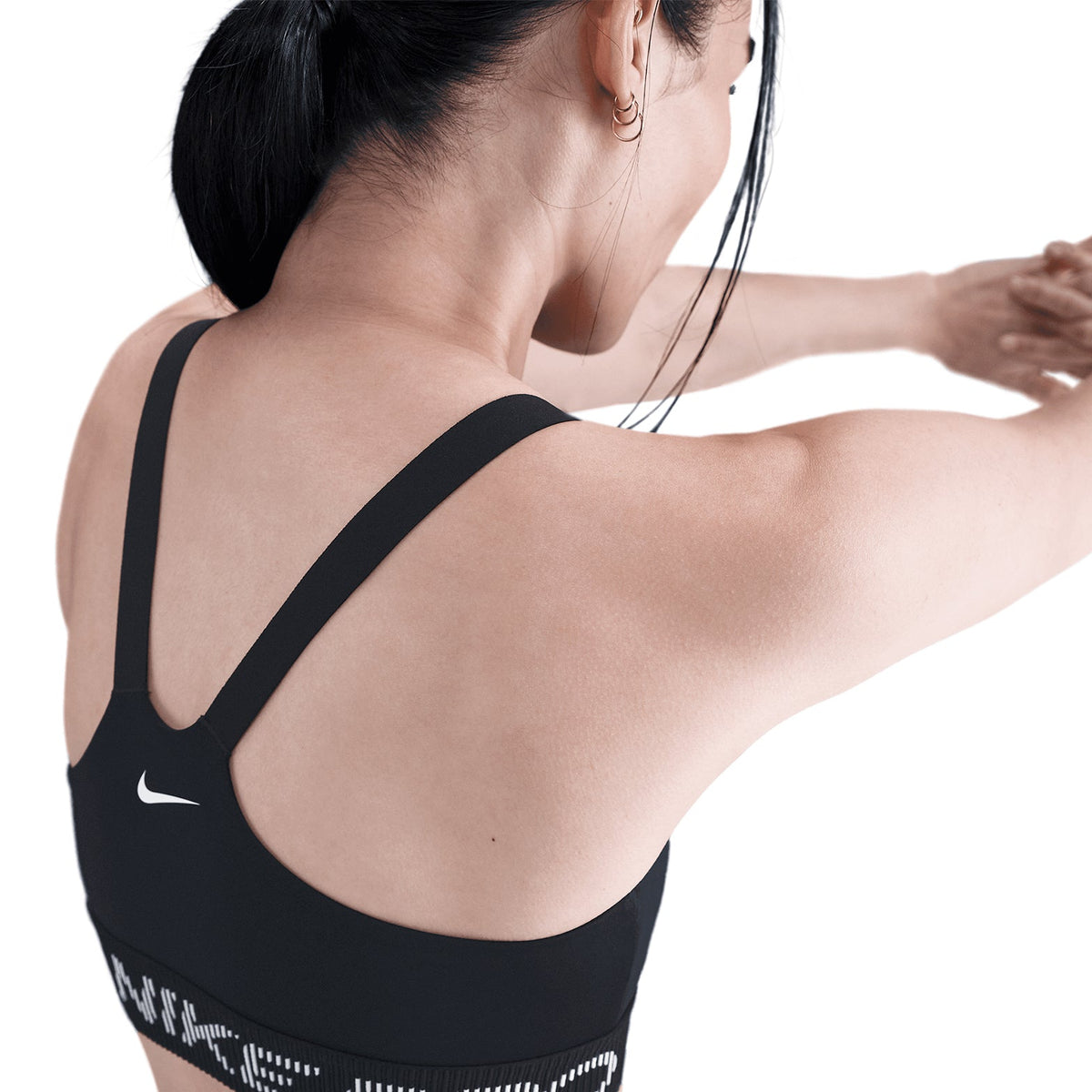 Women's Light-Support Sports Bra Black / White