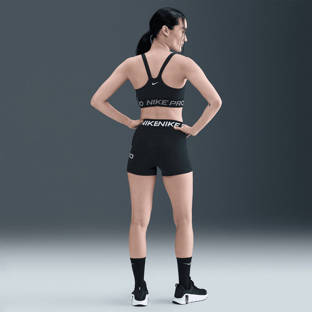 Women's Light-Support Sports Bra Black / White
