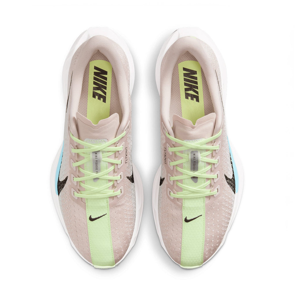 Women's Pegasus Plus Running Shoes Silt Red / Barely Volt / Platinum Tint / Black