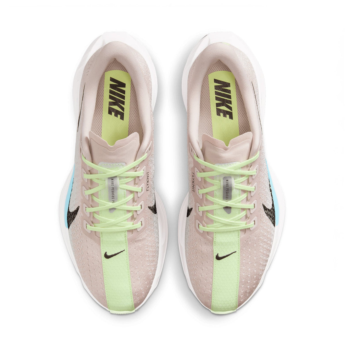Women's Pegasus Plus Running Shoes Silt Red / Barely Volt / Platinum Tint / Black
