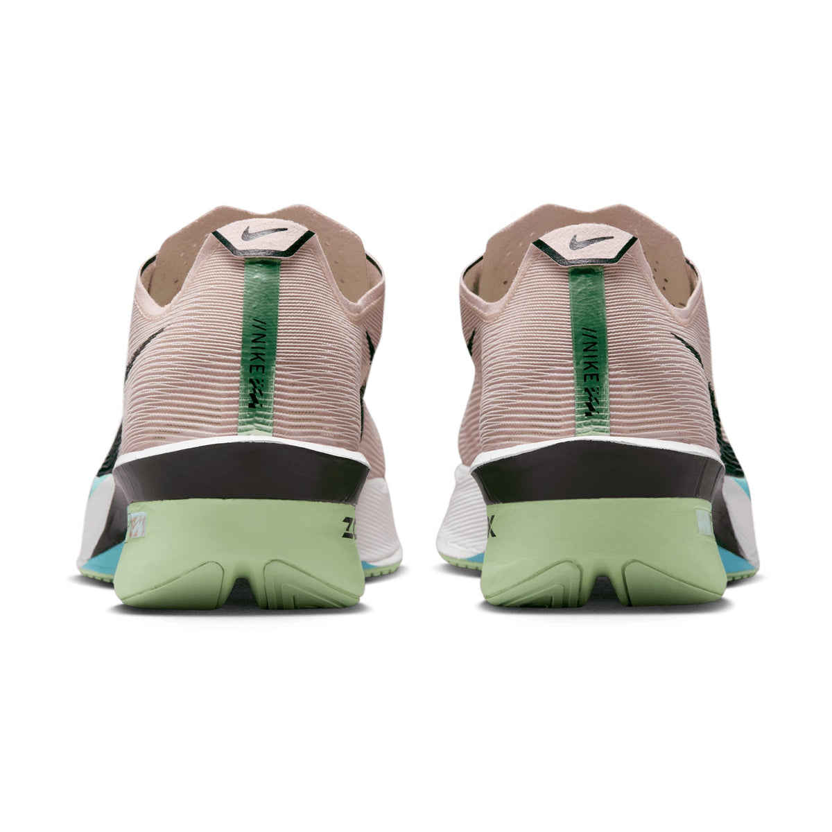 Women's Vaporfly 4 Running Shoes Silt Red / Black / Barely Volt / Pearl Pink