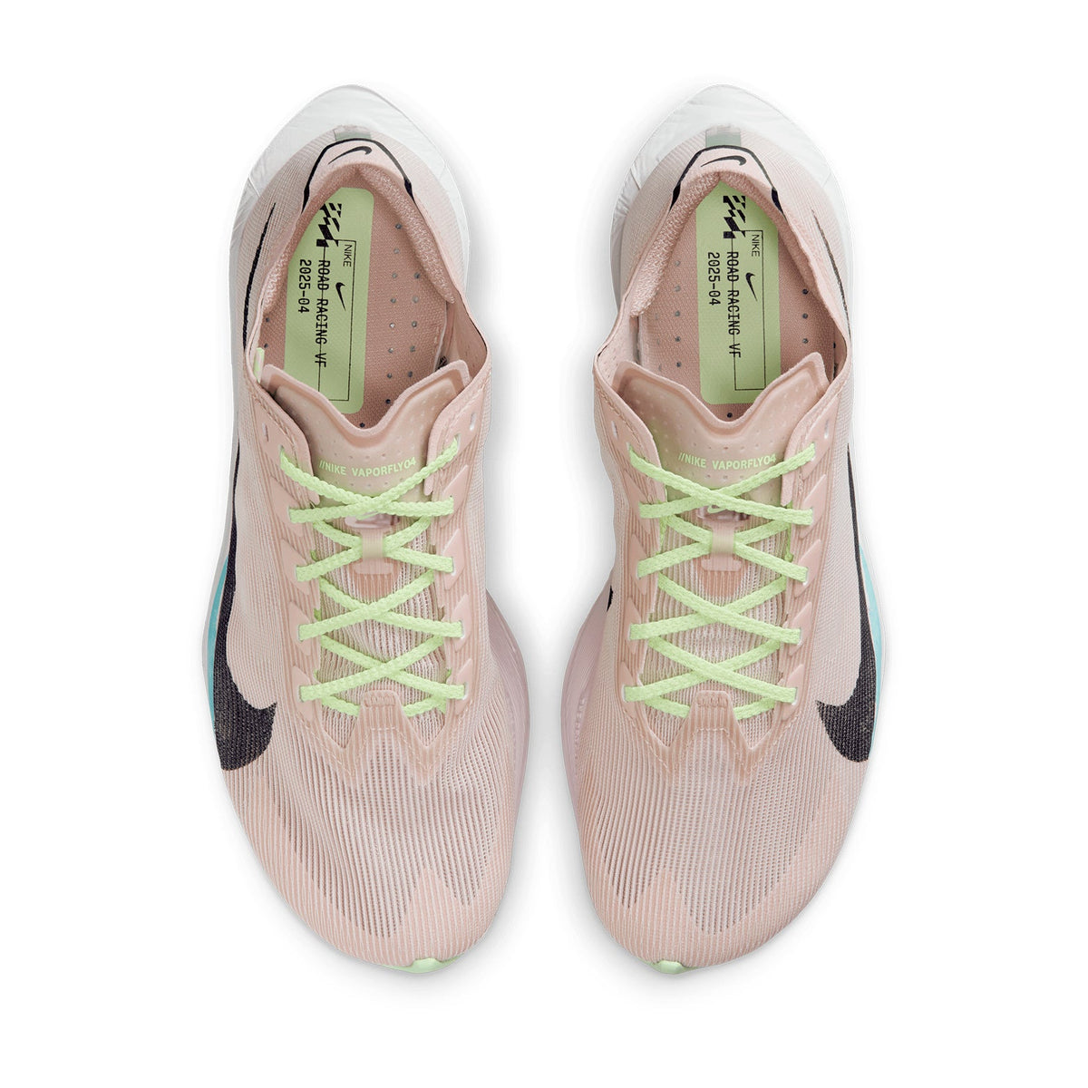 Women's Vaporfly 4 Running Shoes Silt Red / Black / Barely Volt / Pearl Pink