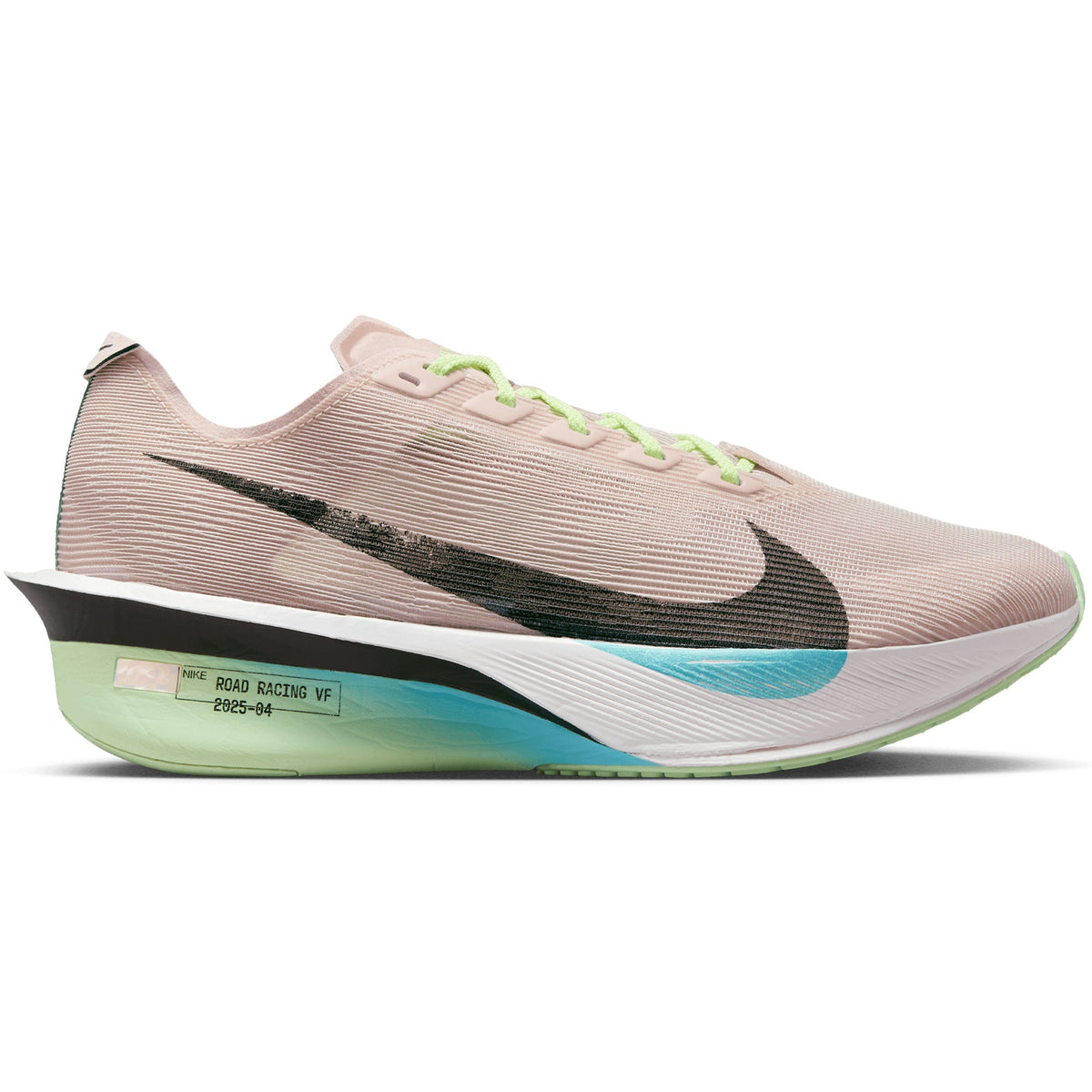 Women's Vaporfly 4 Running Shoes Silt Red / Black / Barely Volt / Pearl Pink