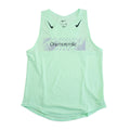 x Achilles Heel Women's 'One More Mile' AeroSwift ADV Running Vest Vapour Green / Black