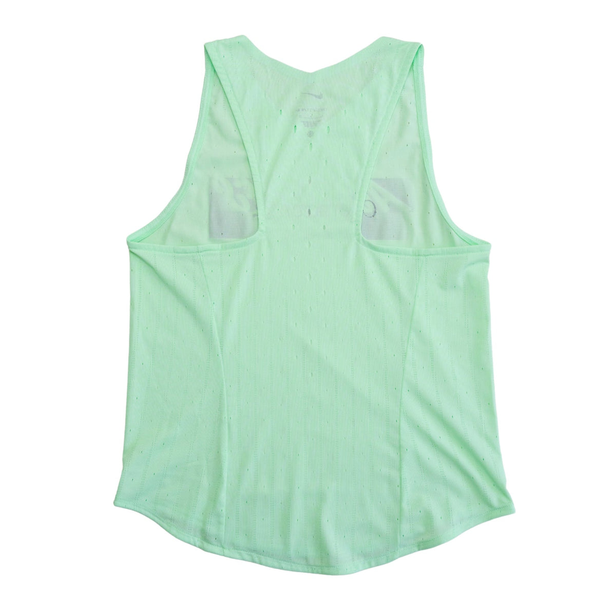 x Achilles Heel Women's 'One More Mile' AeroSwift ADV Running Vest Vapour Green / Black