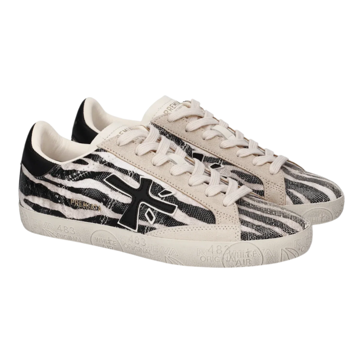 Premiata STEVEND-8053 Animalier Zebra Women