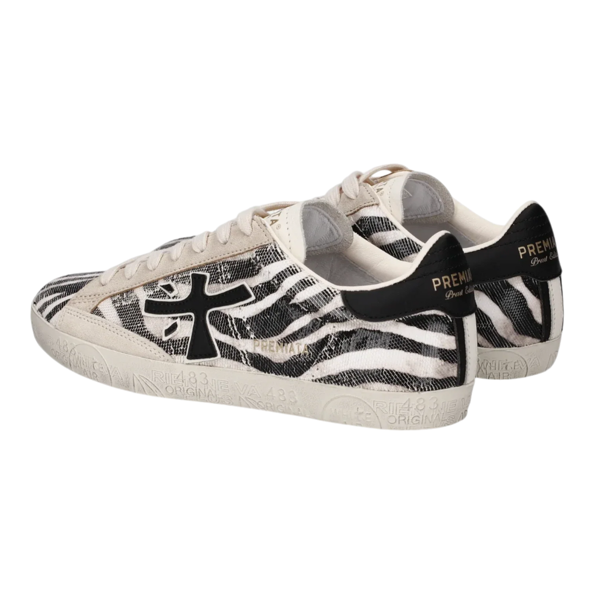 Premiata STEVEND-8053 Animalier Zebra Women