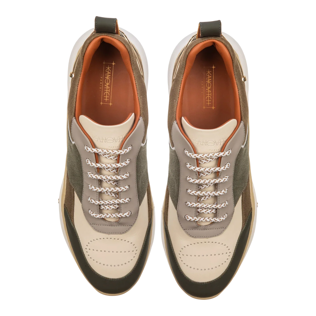 Kanovitch Run Green Army/Kaki Men Run-003