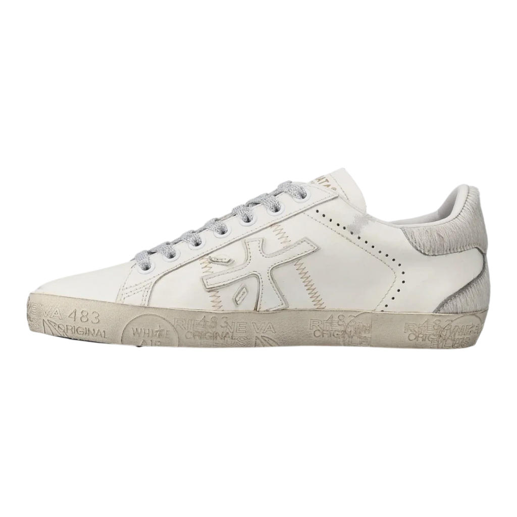 Premiata Italian Premium's Sneakers STEVEND-7608 Offwhite Women