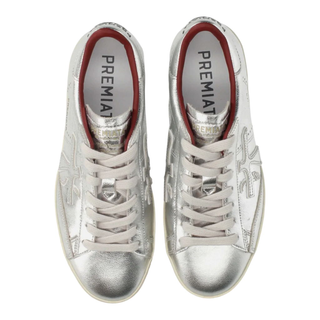 Premiata Italian Premium's Sneakers STEVEND-8493 Silver Women