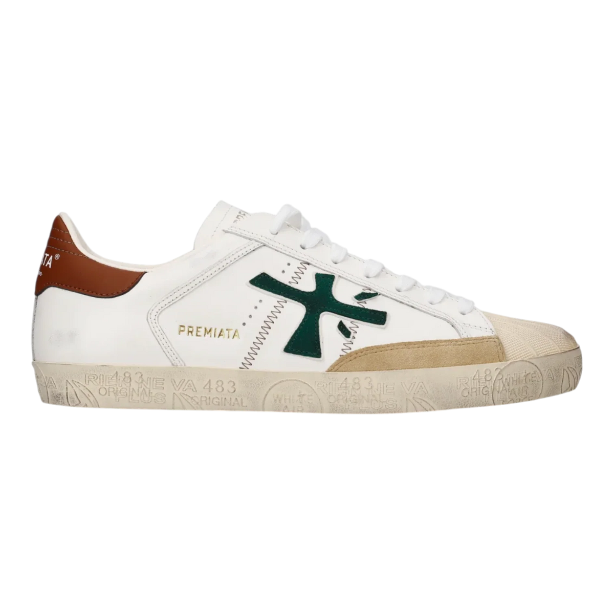 Premiata Steven-8043 White Men