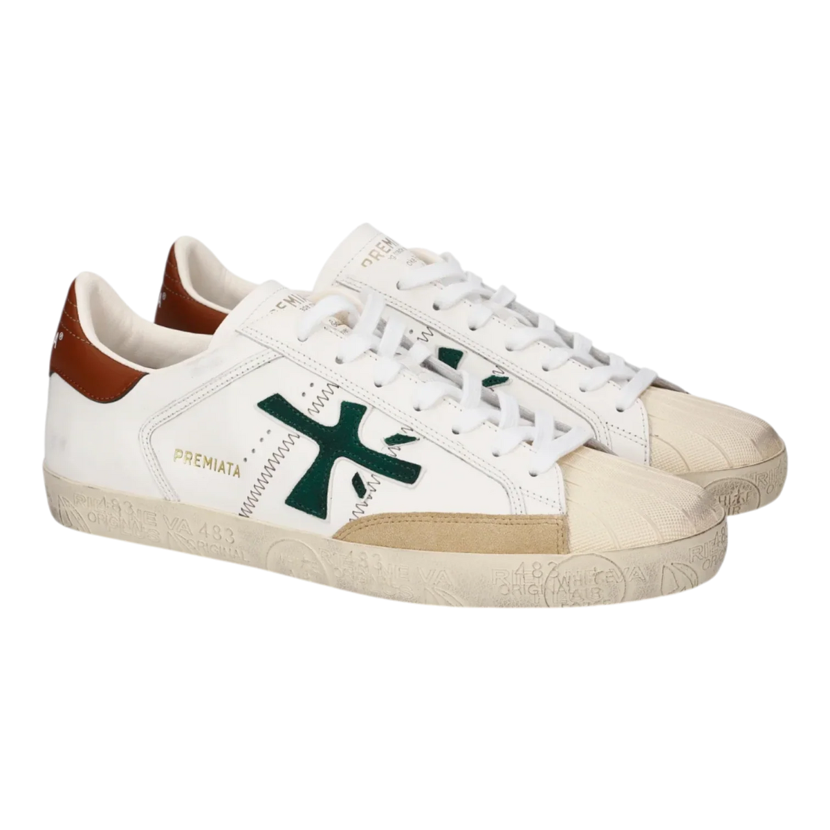 Premiata Steven-8043 White Men