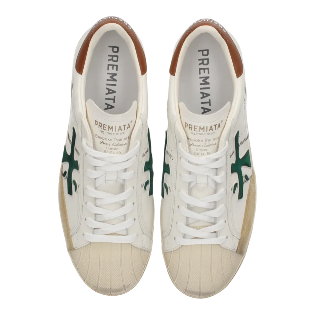 Premiata Steven-8043 White Men