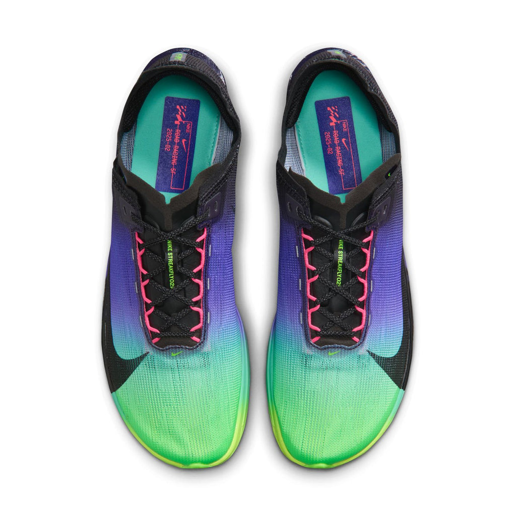 Streakfly 2 GLAM Running Shoes Dark Obsidian / Electric Green / Purple Dynasty / Black