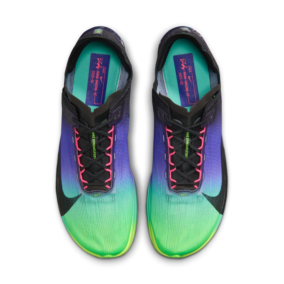 Streakfly 2 GLAM Running Shoes Dark Obsidian / Electric Green / Purple Dynasty / Black