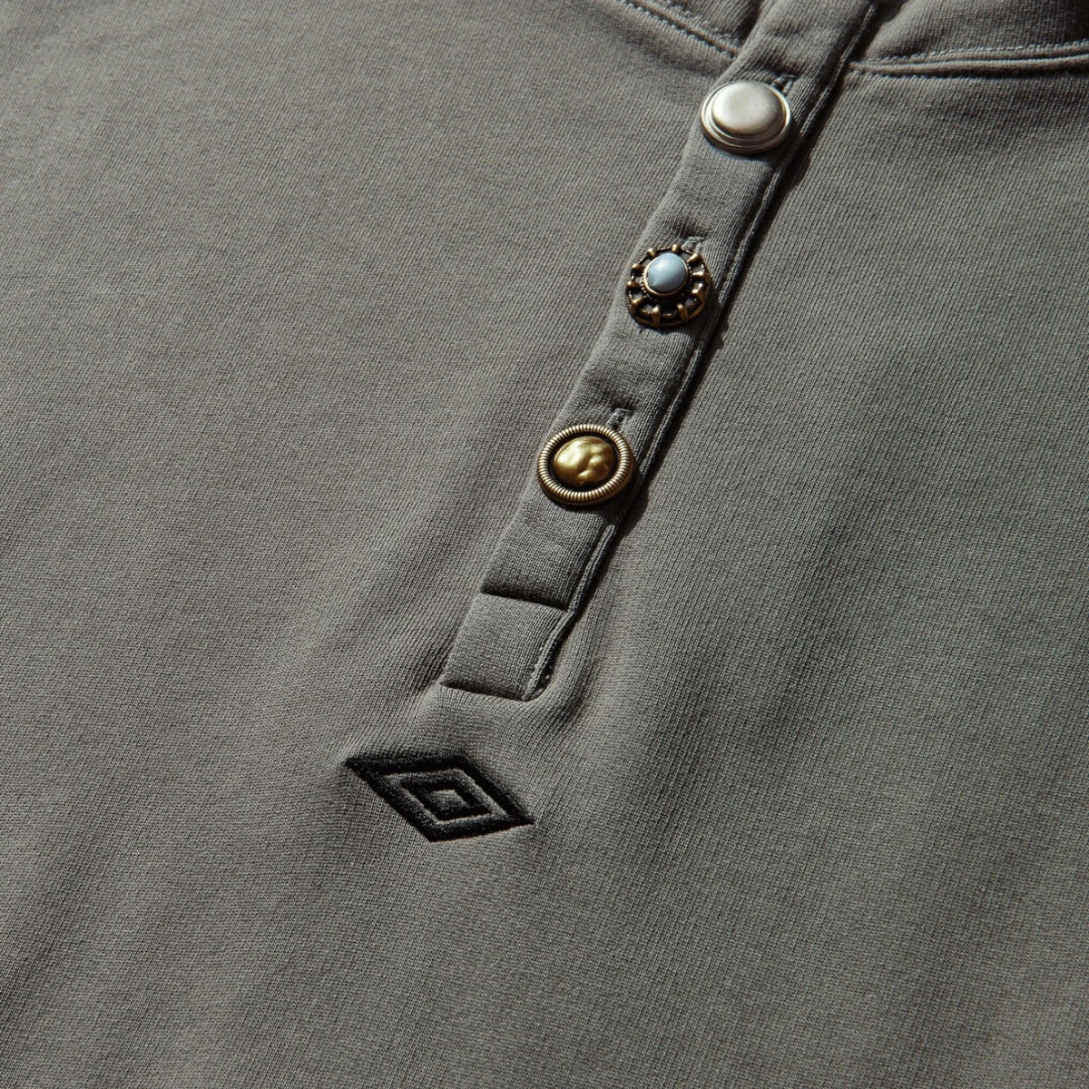 Umbro Explorer Hoodie Smock Grey Men UBMW0409FA254