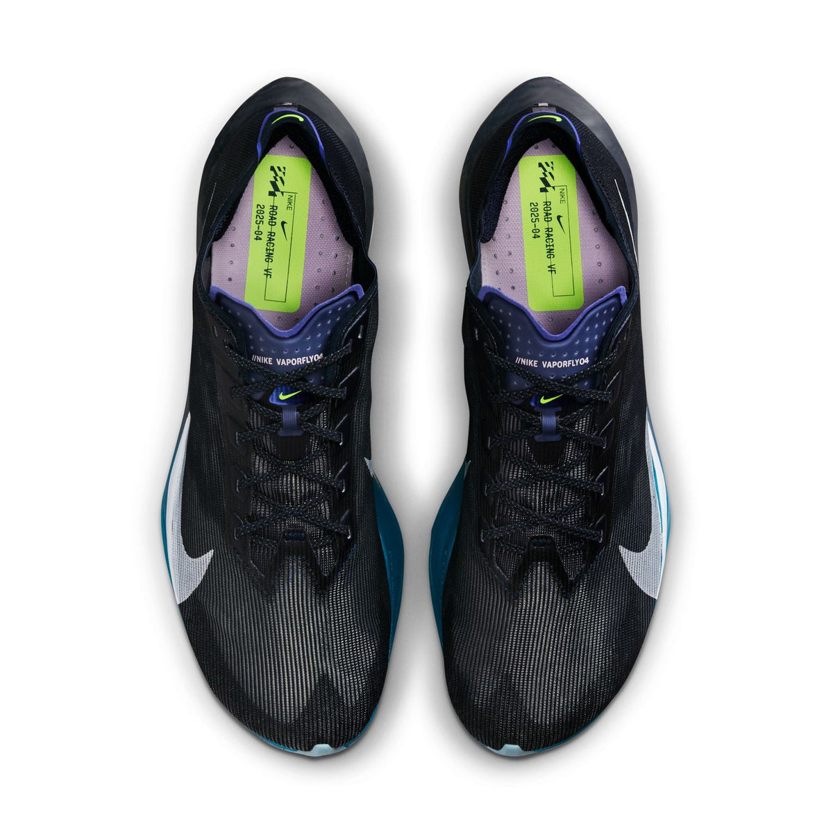 Men's Vaporfly 4 Running Shoes Obsidian / White / Persian Violet