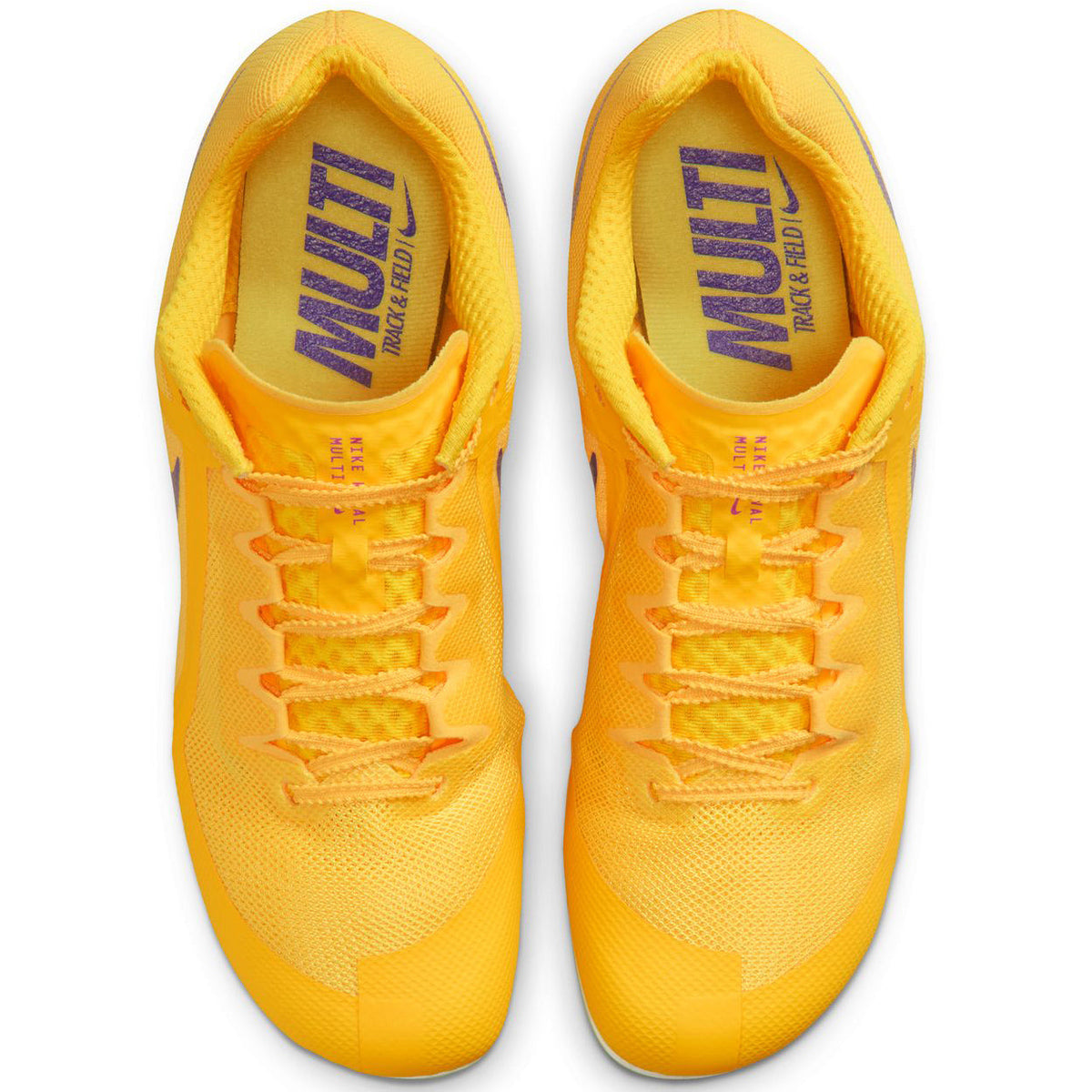 Zoom Rival Multi Running Spikes Citron Pulse / Indigo Burst / Volt Glow