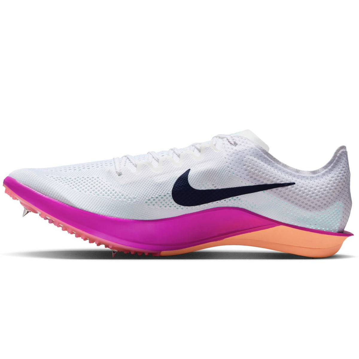 Dragonfly 2 Running Spikes White / Hyper Turquoise / Fire Pink / Obsidian