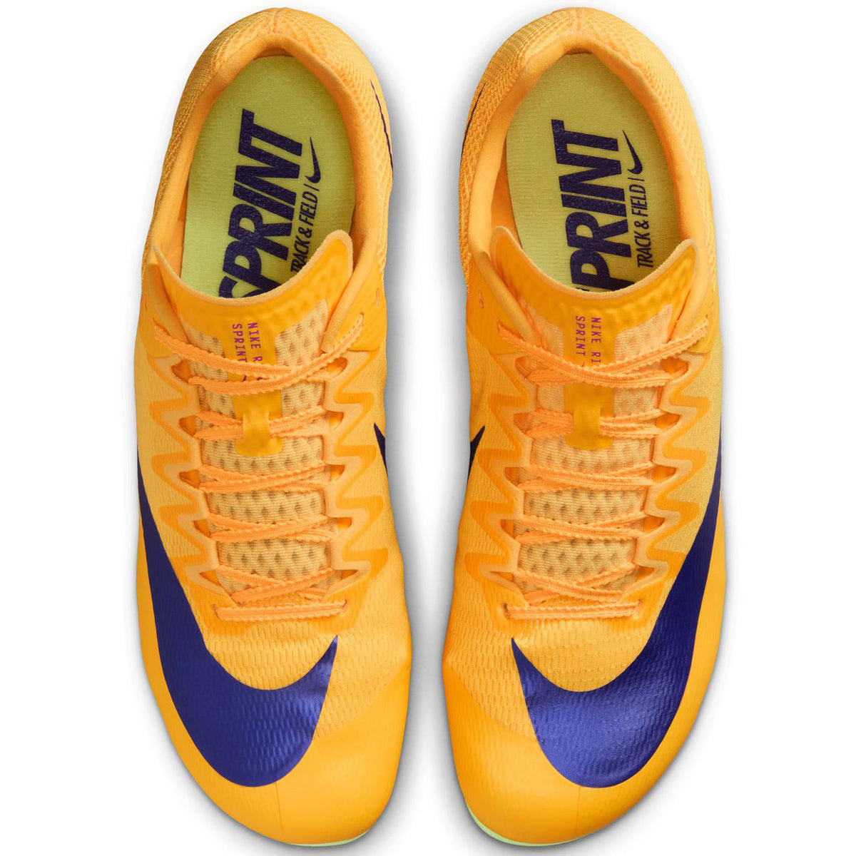 Zoom Rival Sprint Running Spikes Citron Pulse / Indigo Burst / Hyper Violet