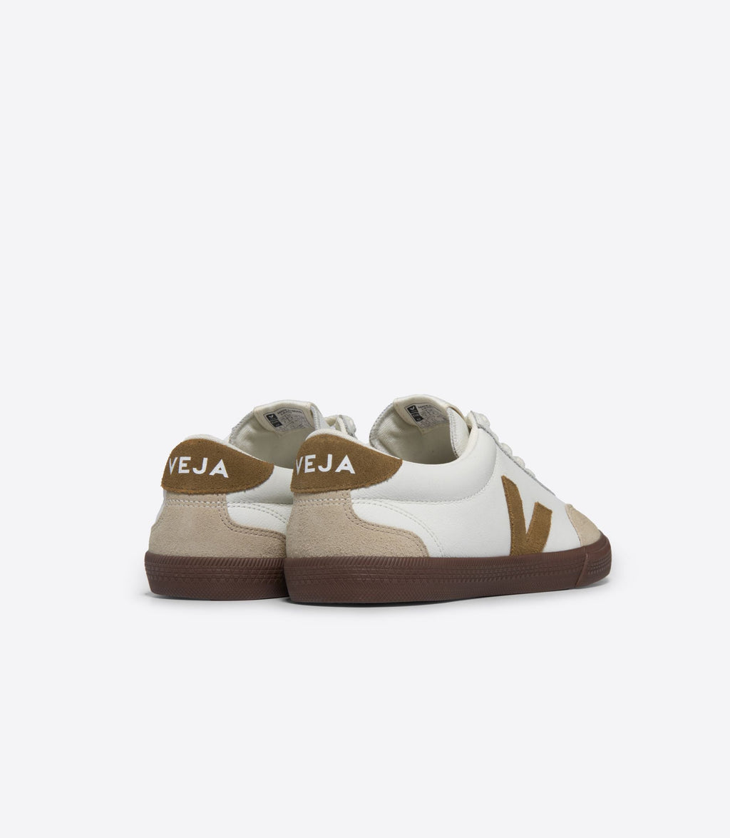 Men's VOLLEY LEATHER WHITE TENT BARK