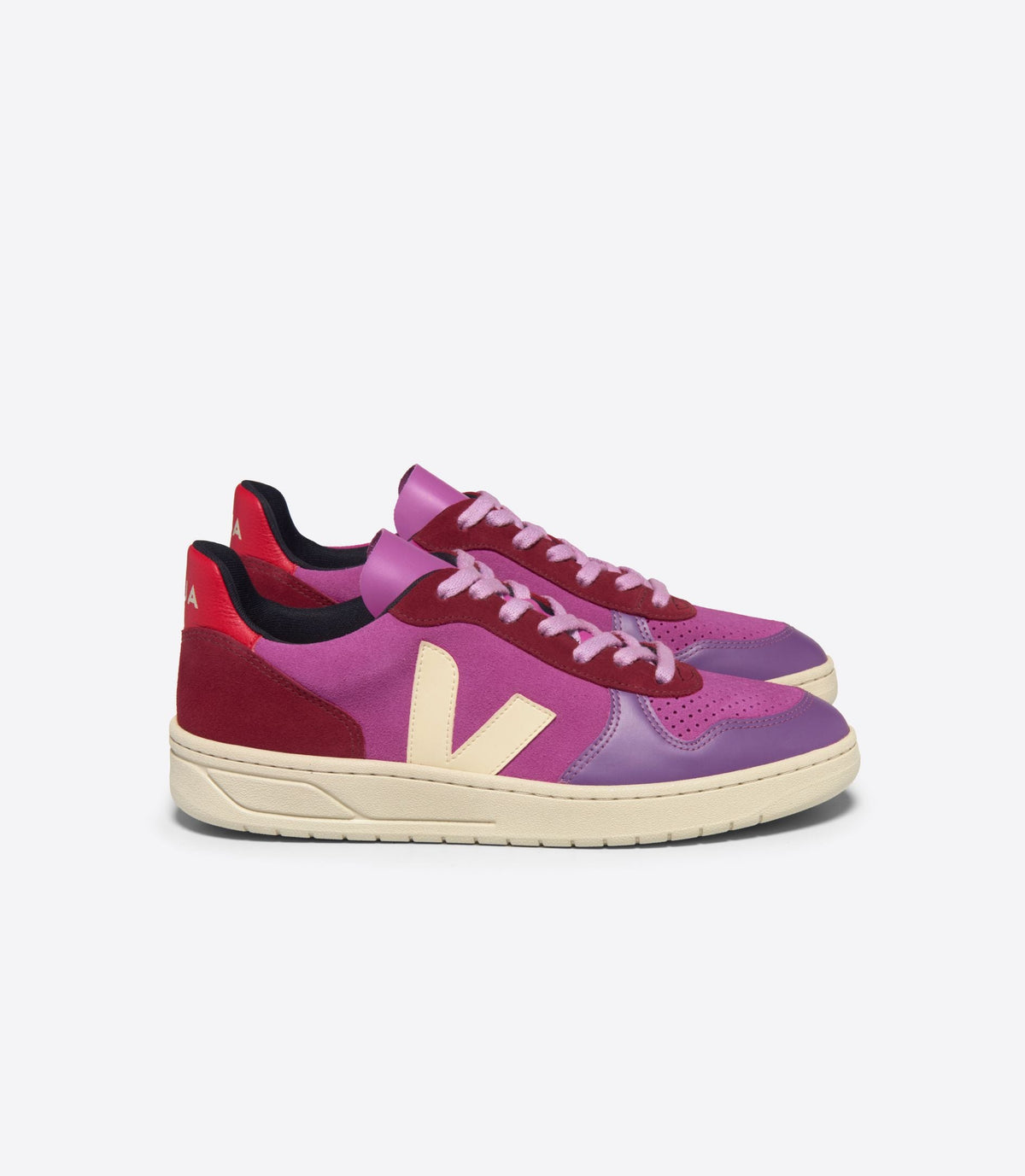 Women's V-10 SUEDE MULTICO ULTRAVIOLET CALCAIRE