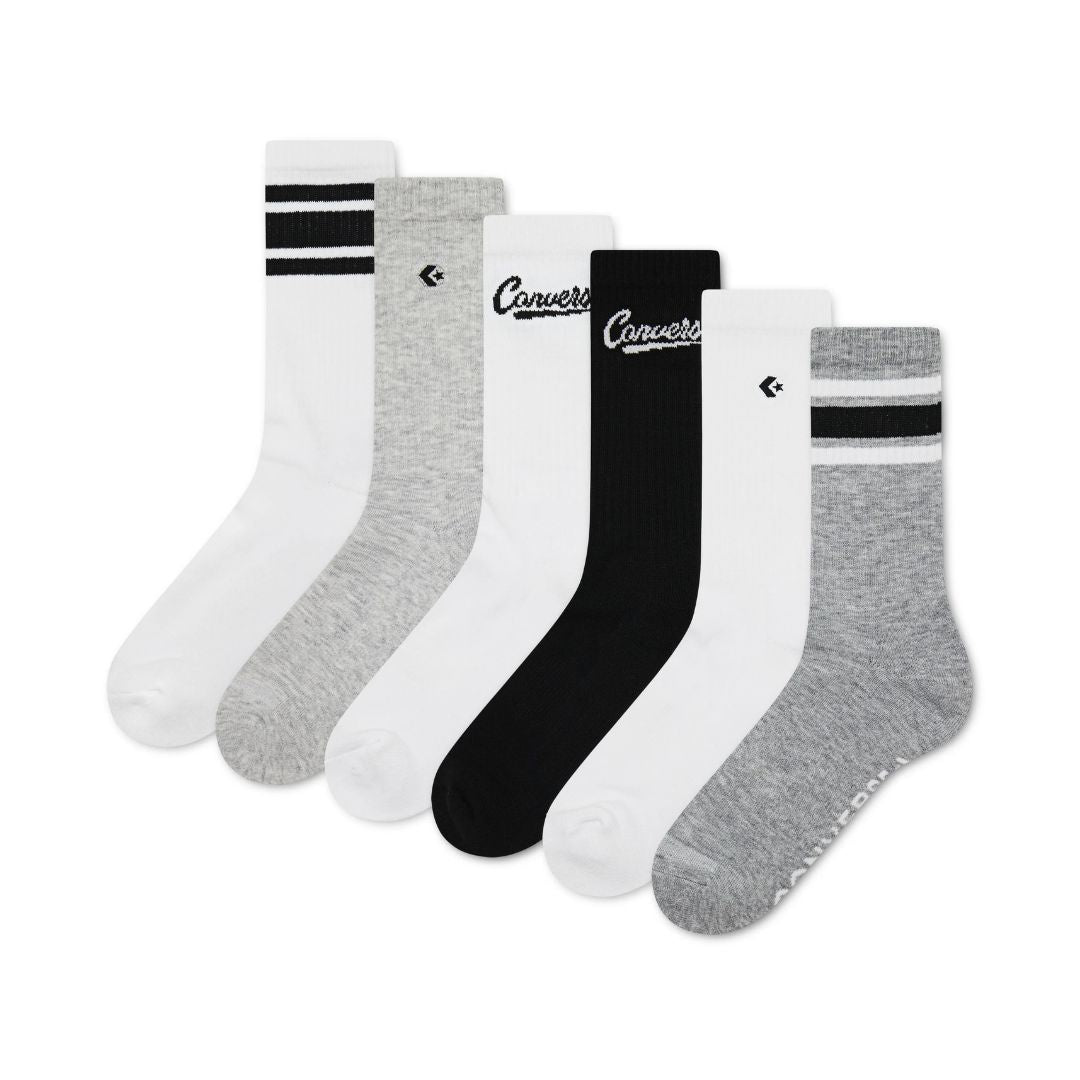 Six-Pack Crew-High Socks