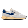 Autry Running Reelwind Low Man Suede White/Royal Blue WWLM-UT01