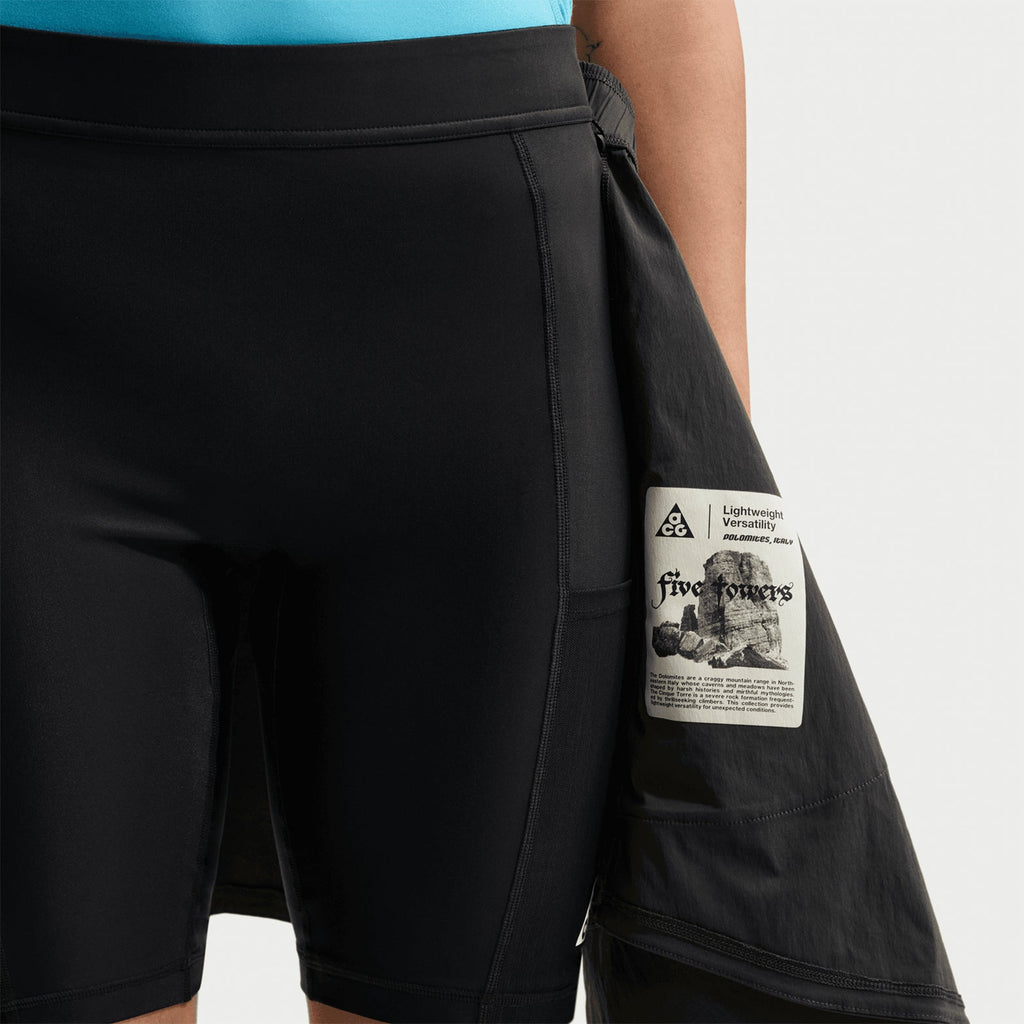 Women's ACG Five Towers Skort Anthracite / Summit White