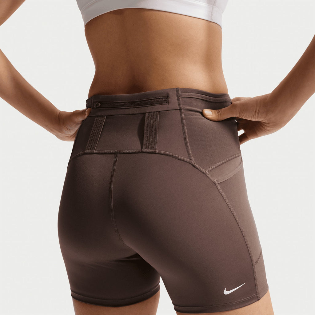 Women's ACG High-Waisted 4 Inch Short Tights Ironstone / Cave Stone / Summit White