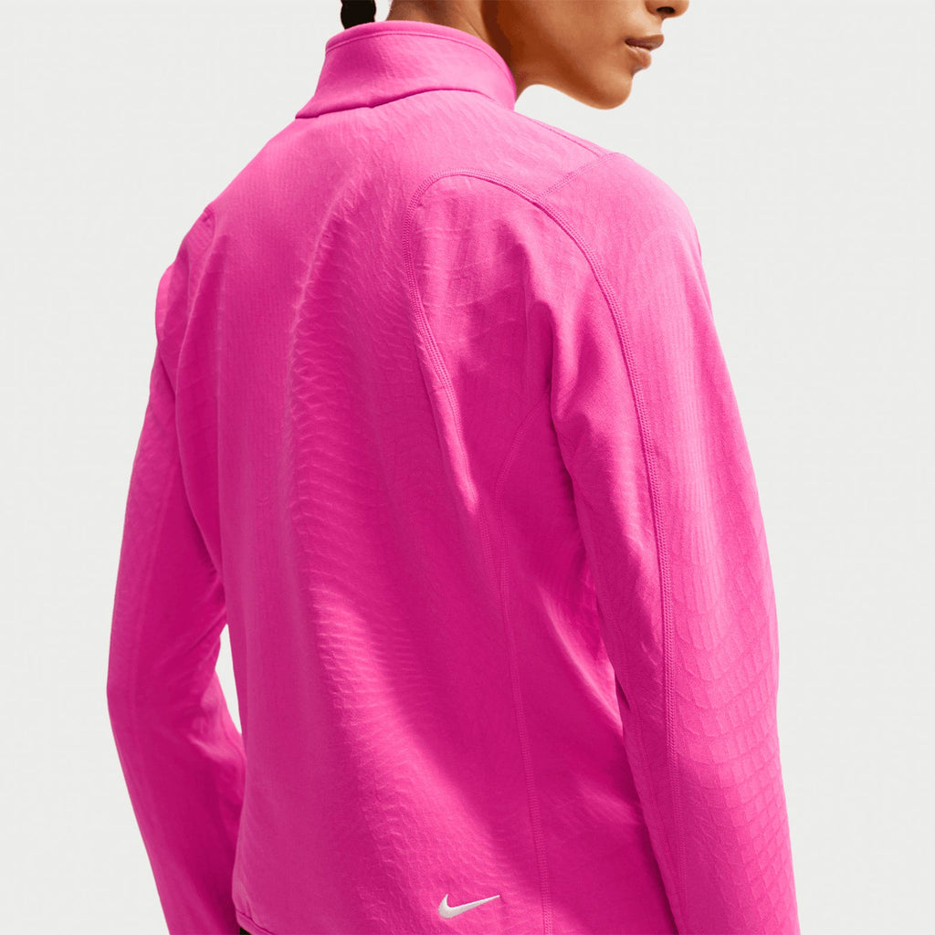 Women's ACG Wolf Grid Therma-FIT 1/2 Zip Top Desert Pink / Light Crimson / Summit White