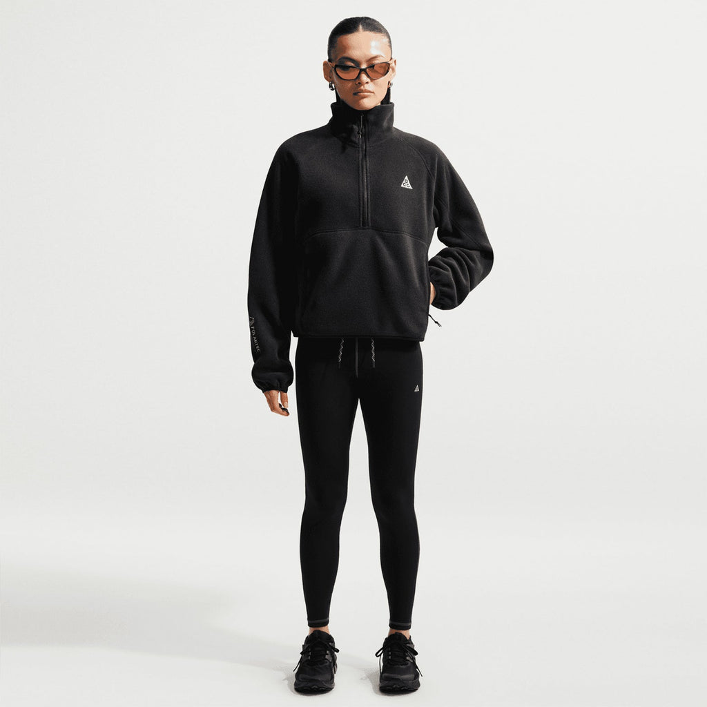 Women's ACG Wolf Tree 1/2 Zip Top Black / Anthracite / Summit White