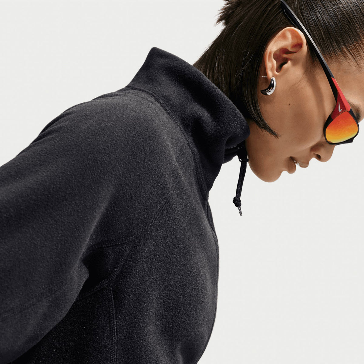 Women's ACG Wolf Tree 1/2 Zip Top Black / Anthracite / Summit White