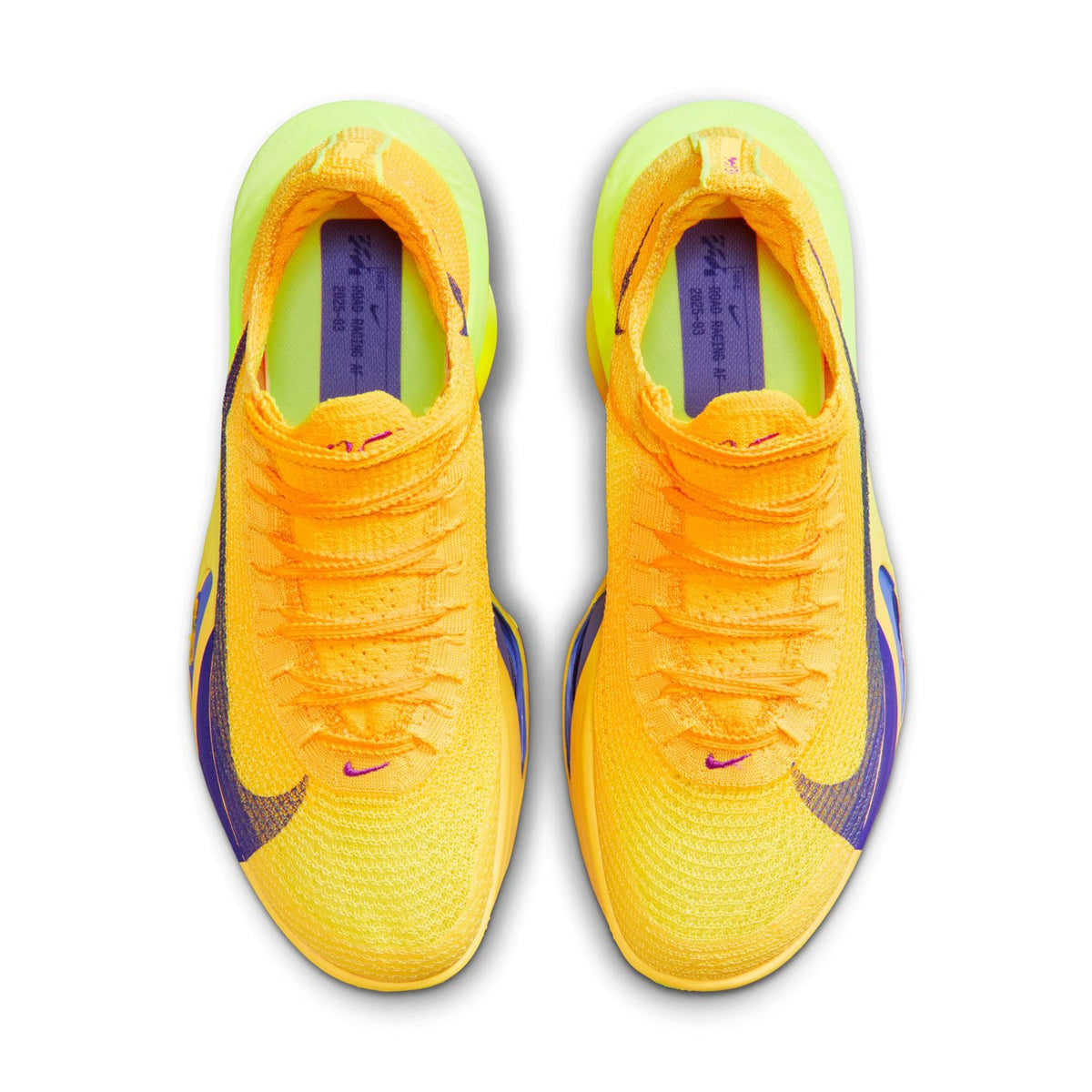 Women's Alphafly 3 Running Shoes Laser Orange / Citron Pulse / Volt Ice / Indigo Burst